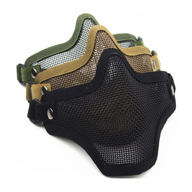 Camo Face Paint - 1PC tactique protection frappe Paintball maille