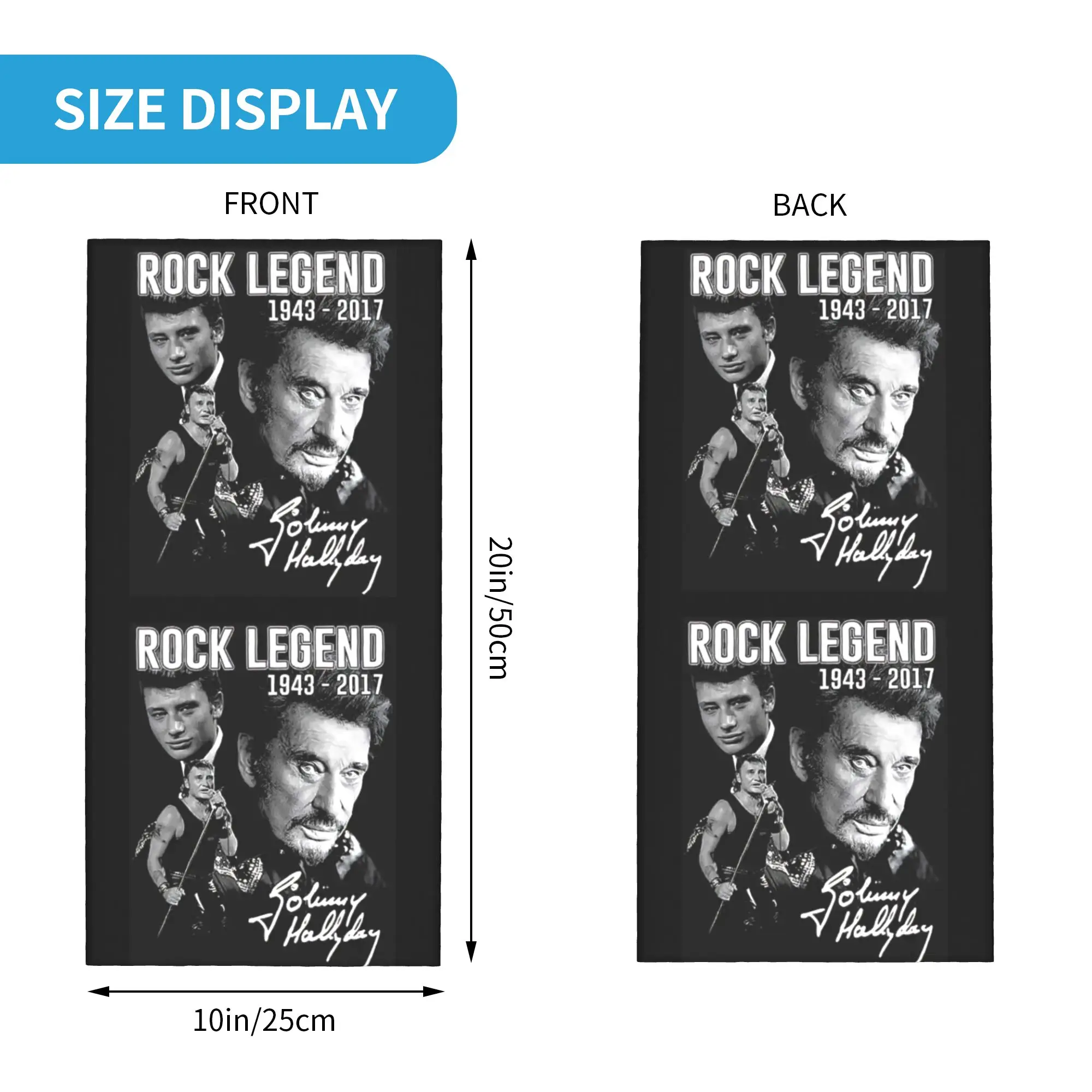 Johnny Hallyday, chanteur de r - Outdoor Hunting Prints avis et prix