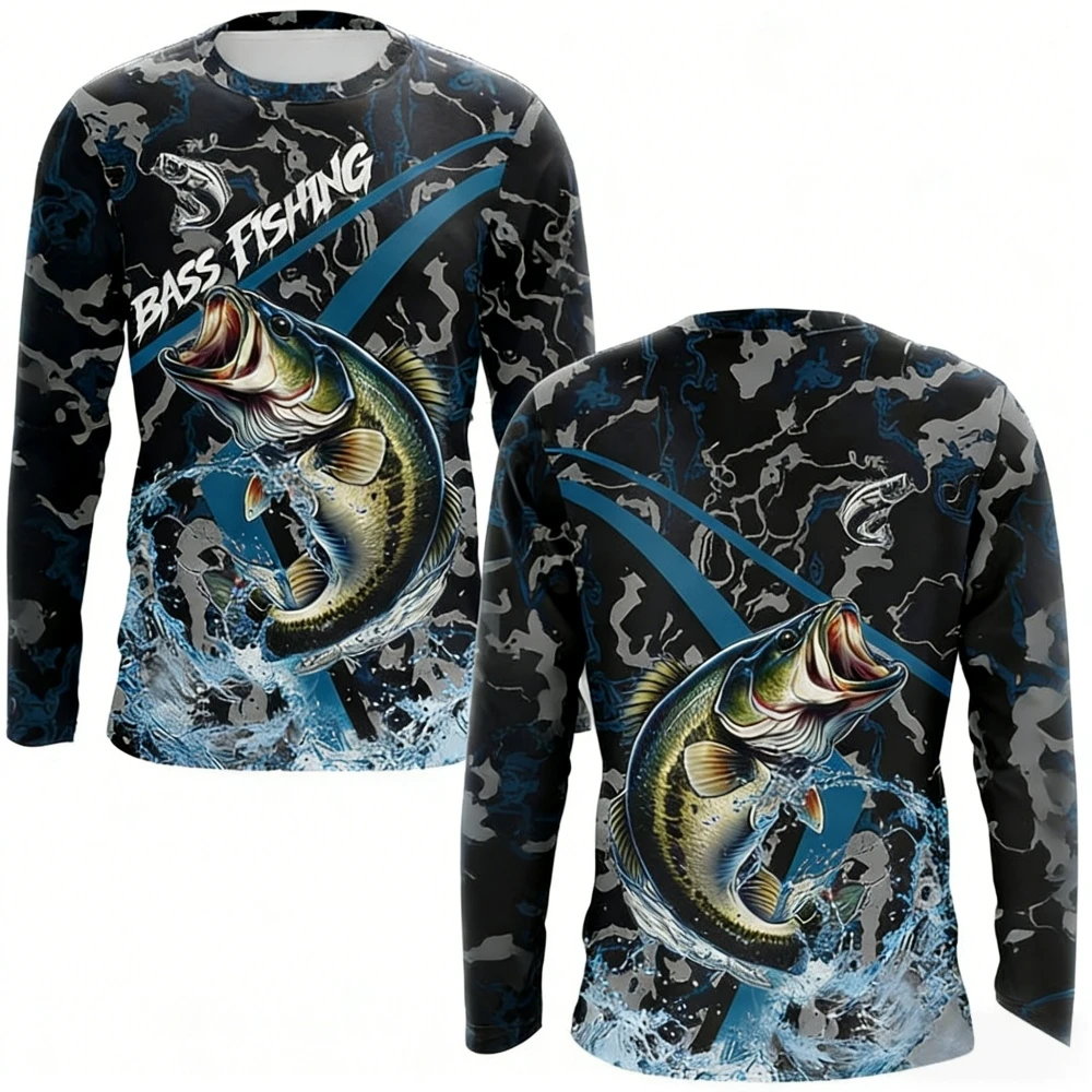 T-shirt de pêche pour homme, m - Outdoor Hunting Prints avis et prix