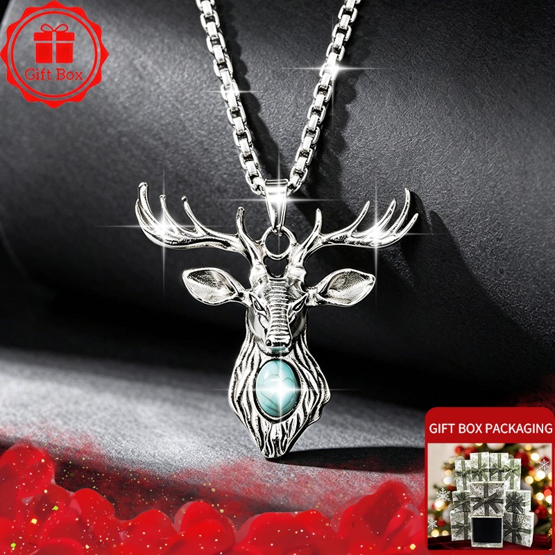 Collier Pendentif Tête de Cerf - Elk Bugle Call avis et prix