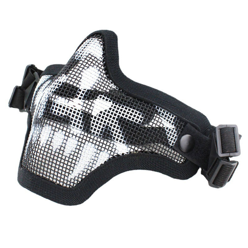 Demi-masque facial en maille d - Camo Face Paint avis et prix