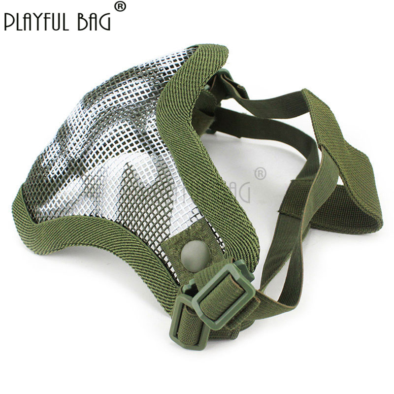 Demi-masque facial en maille d - Camo Face Paint avis et prix