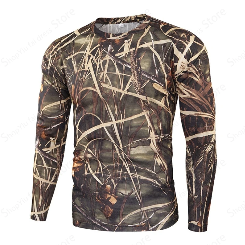 T-shirt à manches longues camo - Outdoor Hunting Prints avis et prix